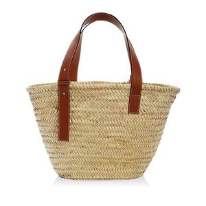 POOLSIDE The Essaouira Straw Basket Bag